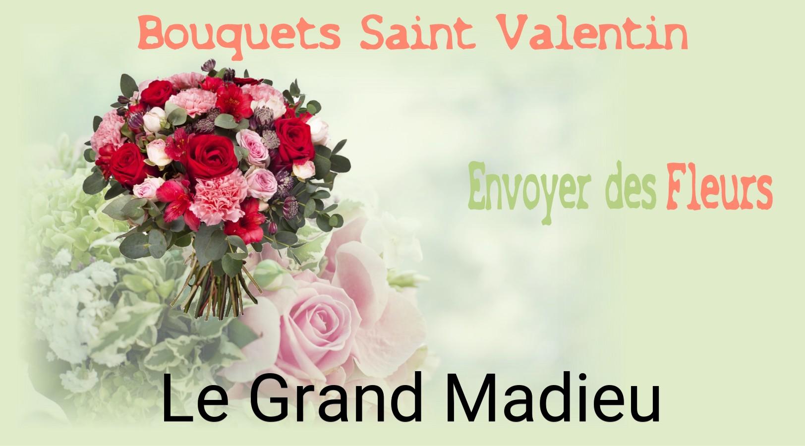 Roses de Saint-Valentin livrées à Le Grand-Madieu
